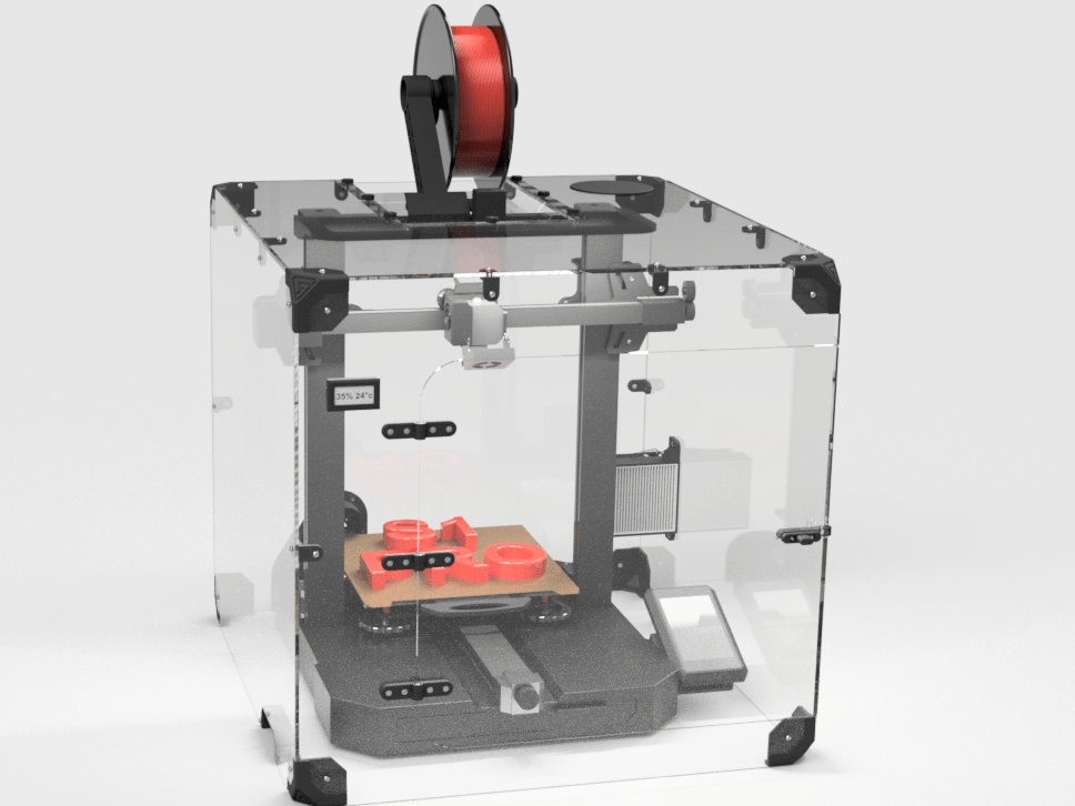 Créer son caisson pour son imprimante 3D - Creality Ender 3